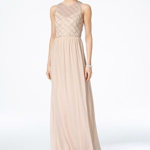 Adrianna Pappel Beaded A-Line Gown